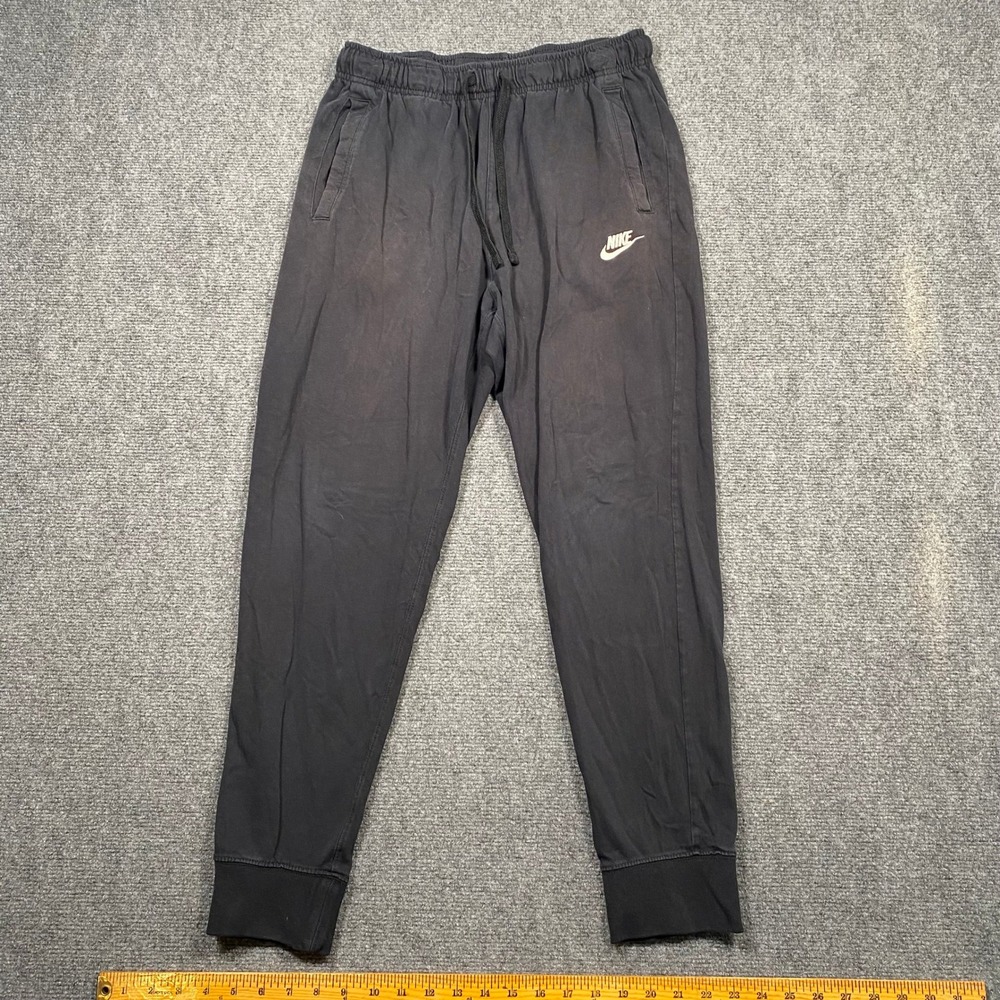 Nike Men's Black‎ Jogger Sweatpants Casual Comfort Athletic Size M